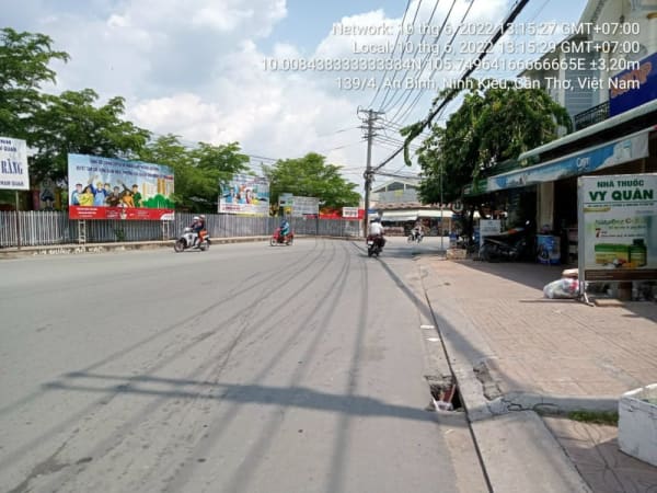 NK24 Đường 3 tháng 2, Ba bên chân cầu Cái Răng đến Sông Cần Thơ tsss 1m2 khoảng 61 triệu đất thổ cư - Ảnh 2