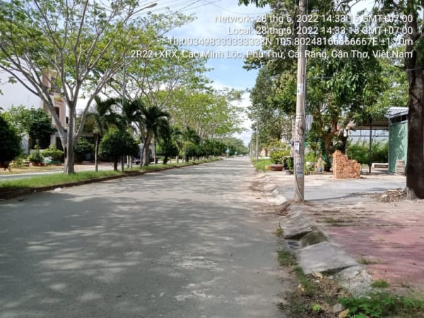 CR26 Nguyễn Thị Sáu (đường Số 6, Khu dân cư 586), Võ Nguyên Giáp đến Đường Số 15, Khu dân cư 586 tsss 1m2 khoảng 34 triệu đất thổ cư - Ảnh 4