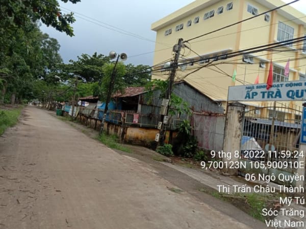 CHT27 Lộ đal từ Nhà sinh hoạt cộng đồng ấp Trà Quýt	Hết đến ranh đất bà Kiều Anh (hết thửa số 271, tờ bản đồ số 01) - Ảnh 1