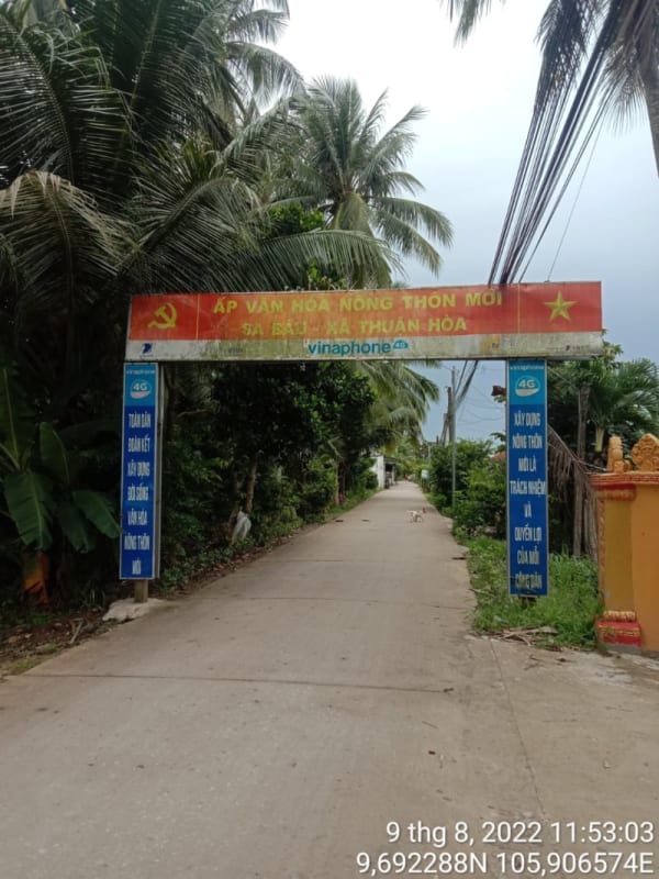 CHT21 Tuyến đê bao Thuận Hòa (đường Huyện 93) từ Cống Ông Minh đến Giáp ranh xã Thuận Hòa - Ảnh 2