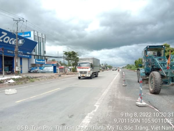 CHT02 Quốc lộ 1A từ Giáp ranh đất Cây xăng Vạn Phúc Lộc (giáp thửa số 669, tờ bản đồ số 8) đến Hết ranh đất Ngân hàng Sacombank (UBND thị trấn cũ) - Ảnh 2