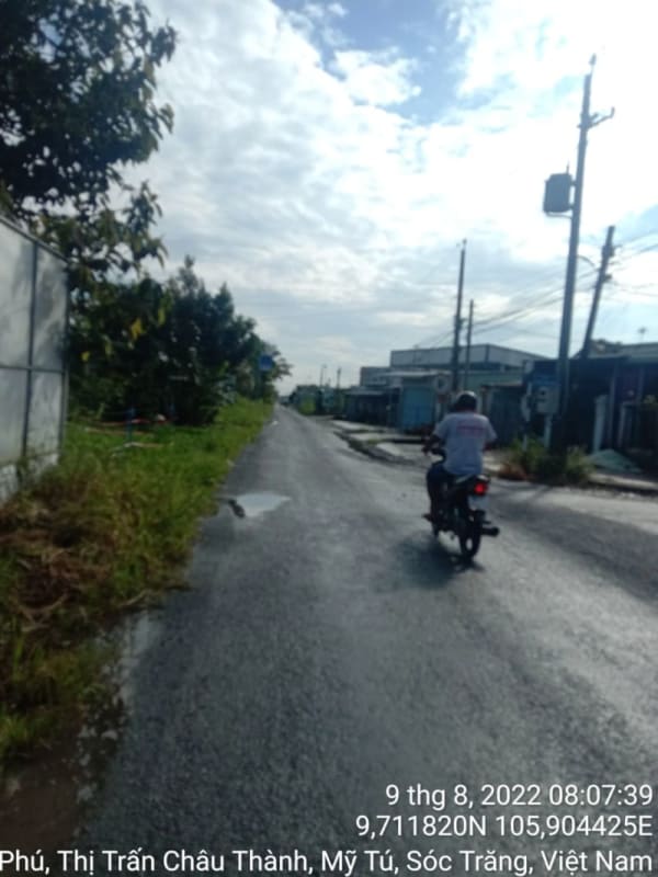 CHT09 Đường Trần Phú từ Giáp ranh đất nhà trọ Út Nhỏ (giáp thửa số 1334, tờ bản đồ số 02) đến Đường Trần Hưng Đạo - Ảnh 1