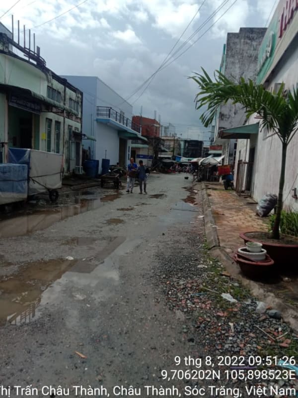CHT54	Đường nhựa vị trí tiếp giáp khu vực chợ từ Toàn tuyến - Ảnh 4