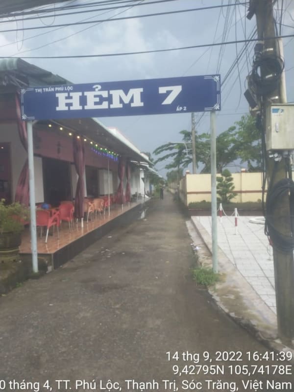 TT42 - Hẻm 7 (cặp Huyện đội) - Ảnh 1