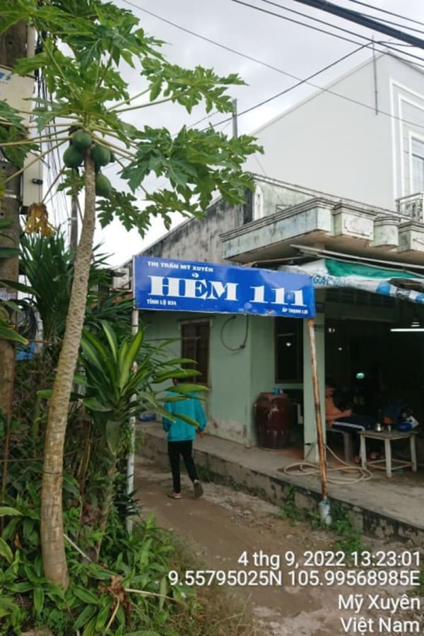 MX16	Hẻm 111	từ 	Suốt hẻm - Ảnh 3