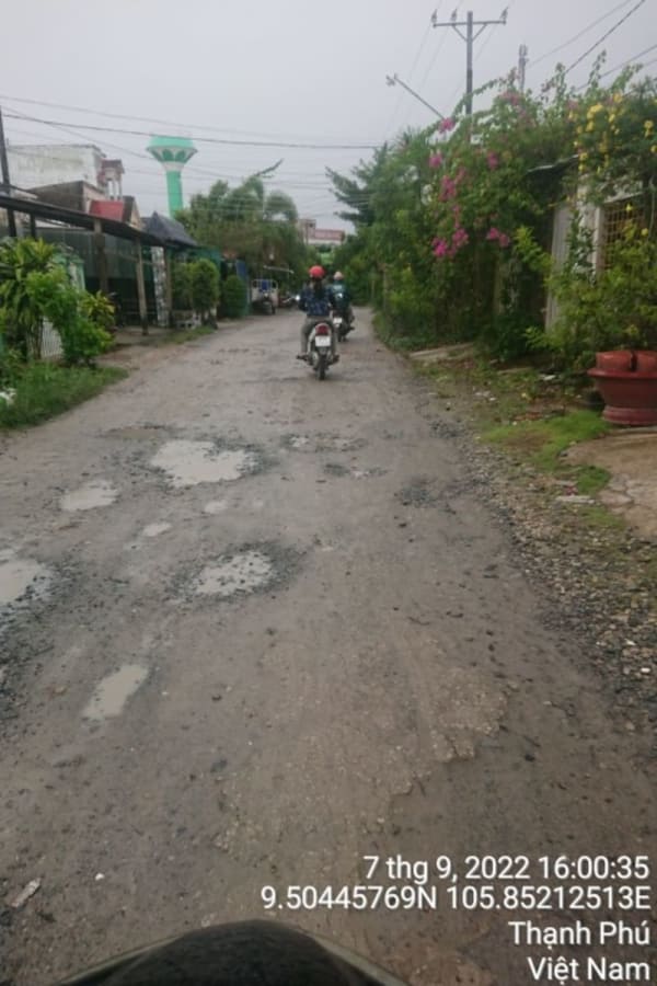 MX78 Lộ nhựa khu 2 từ Quốc lộ 1A cũ (Trạm cấp nước)	Đến đường đal thứ I - Ảnh 2