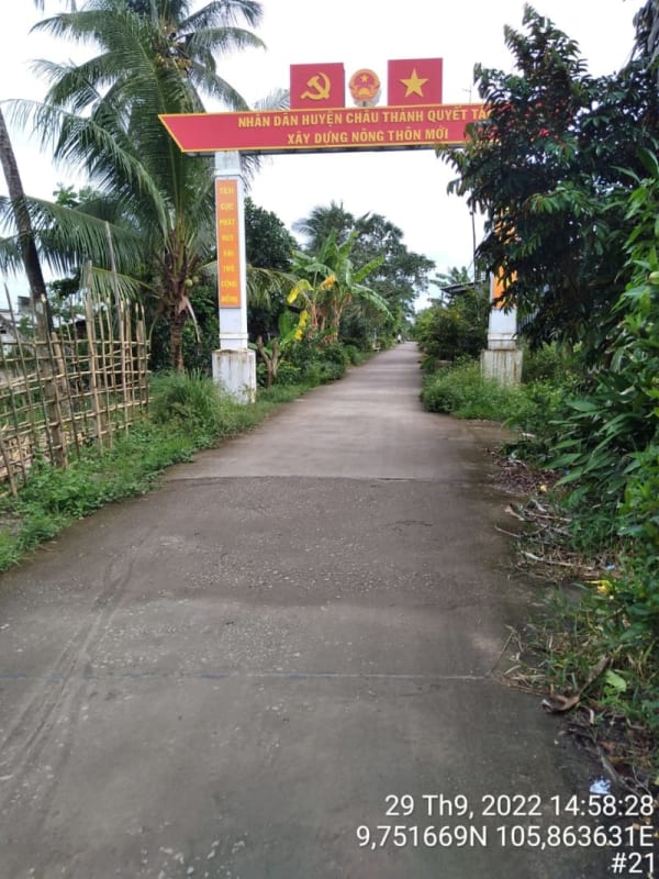 KS166-Tuyến đường tập đoàn 2 ấp Đông Hải (phía bên sông - đối diện Quốc lộ 1A) - Ảnh 3