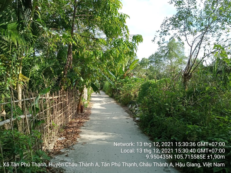 CTA56 xã tân phú thạnh, tuyến lộ GTNT kinh tắc, từ Vàm kinh tắc (Rạch Trầu) đến ngọn Rạch Trầu. - Ảnh 4