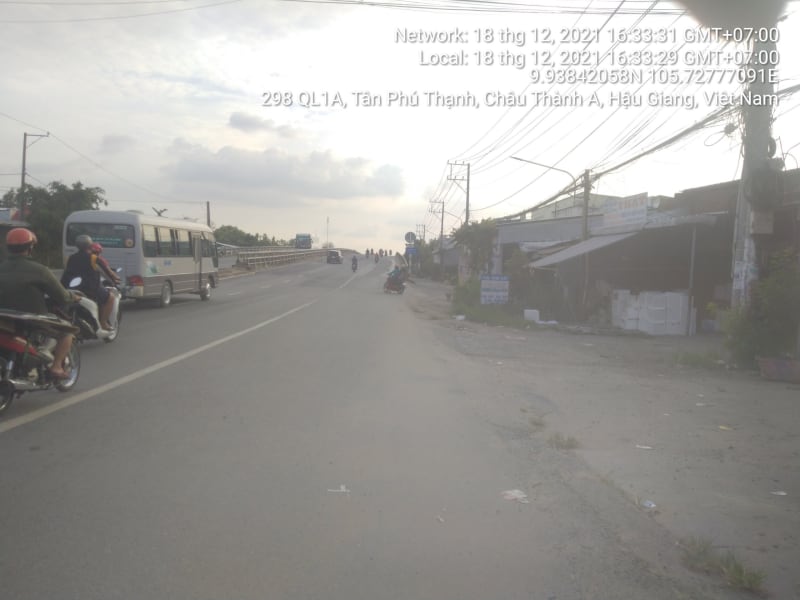 CT33 QL 1A xã Đông Thạnh Cầu Rạch Vong đến Cầu Đất Sét - Ảnh 3