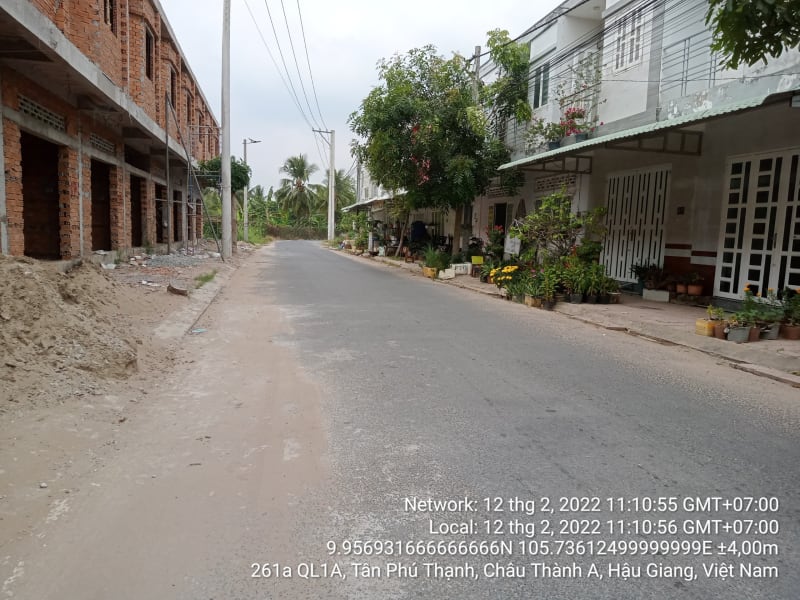 CTA79 KDC Thiên Lộc, Xã Tân Phú Thạnh, từ Điểm đầu các tuyến đường trong KDC đến Điểm cuối các tuyến đường trong KDC - Ảnh 4