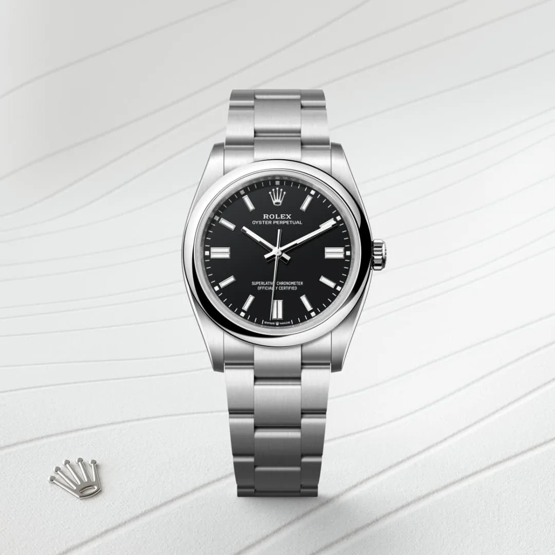 Rolex Oyster Perpetual in Oystersteel M126000-0014- Montecristo Jewellers