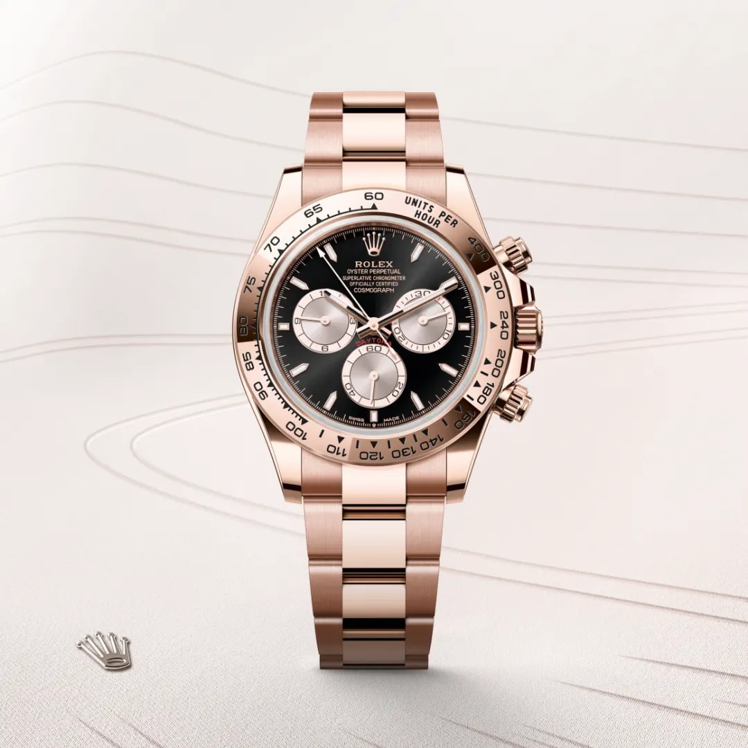 Rolex Cosmograph Daytona in 18 ct Everose gold M126505-0001- Montecristo Jewellers Rolex Cosmograph Daytona in 18 ct Everose gold M126505-0001- Montecristo Jewellers