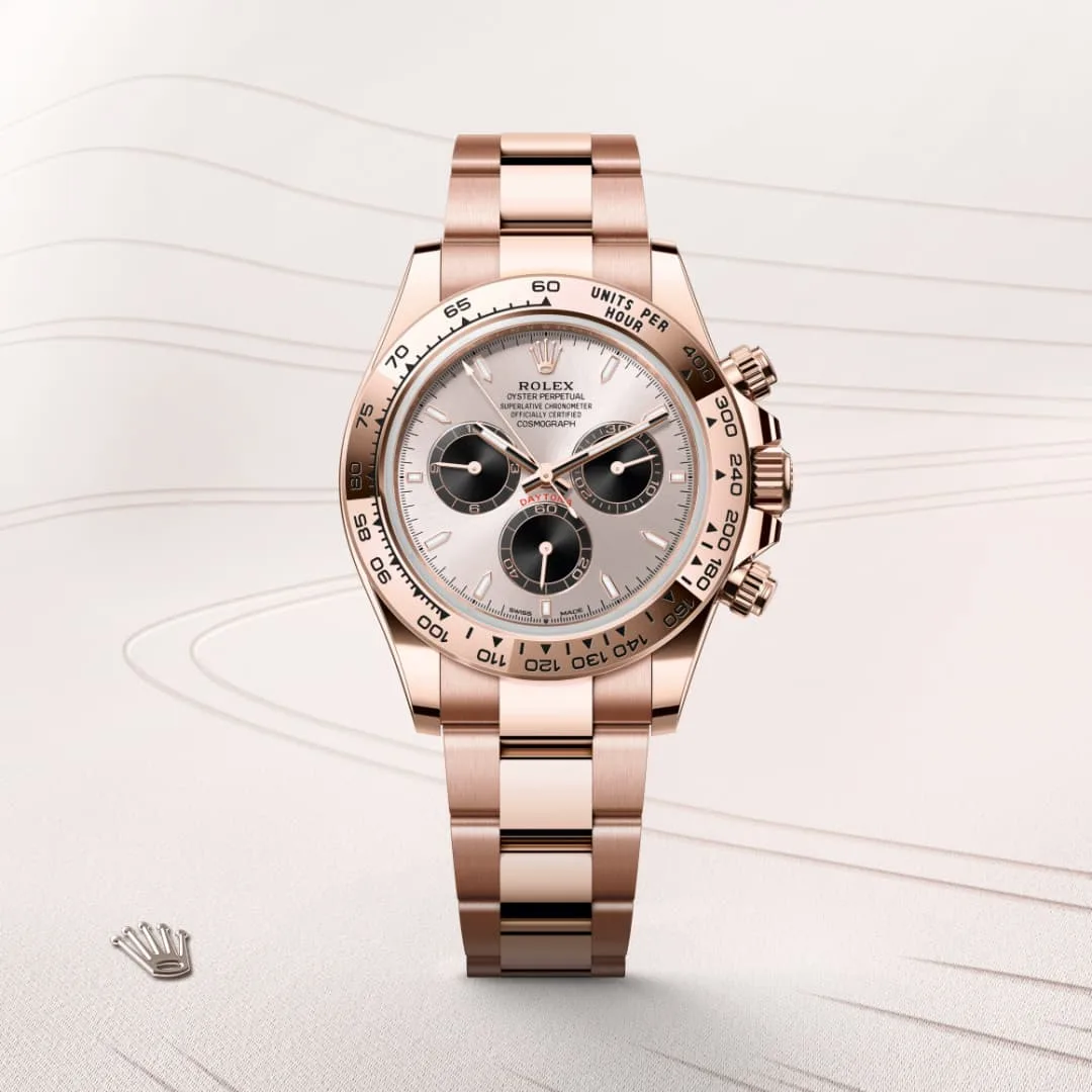 Rolex Cosmograph Daytona in 18 ct Everose gold M126505-0003- Montecristo Jewellers Rolex Cosmograph Daytona in 18 ct Everose gold M126505-0003- Montecristo Jewellers