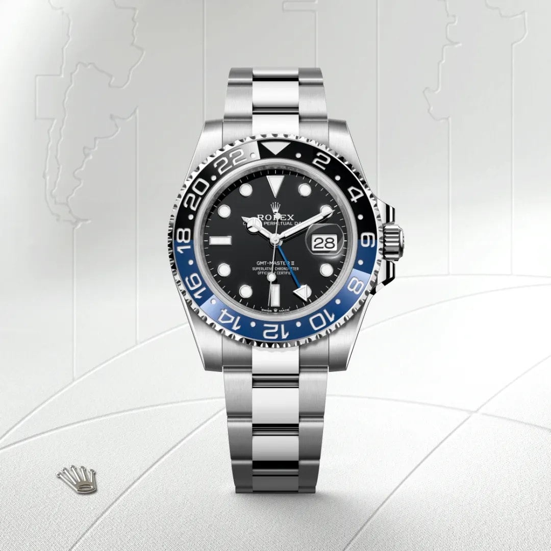 Rolex GMT-Master II in Oystersteel M126710BLNR-0003- Montecristo Jewellers