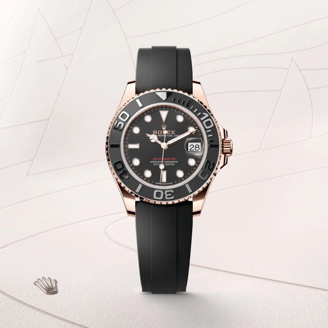 Rolex Yacht-Master in 18 ct Everose gold M268655-0017- Montecristo Jewellers Rolex Yacht-Master in 18 ct Everose gold M268655-0017- Montecristo Jewellers