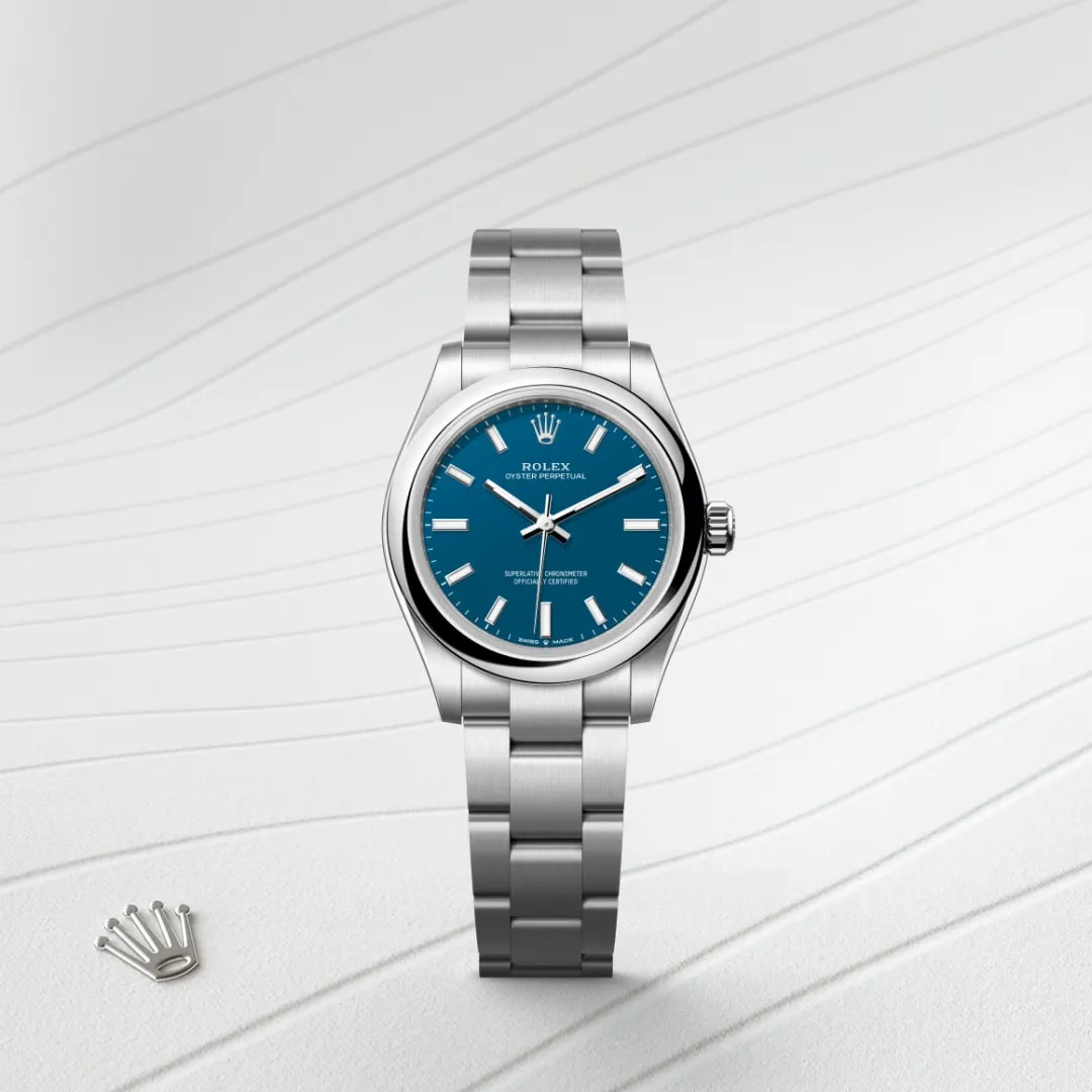Rolex Oyster Perpetual in Oystersteel M277200-0017- Montecristo Jewellers