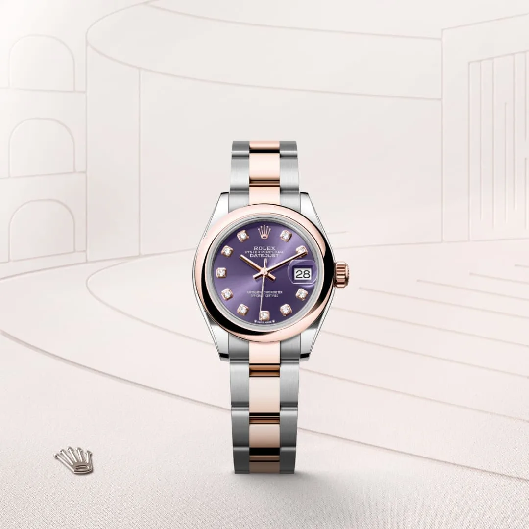 Rolex Lady-Datejust in Everose Rolesor - combination of Oystersteel and Everose gold M279161-0016- Montecristo Jewellers Rolex Lady-Datejust in Everose Rolesor - combination of Oystersteel and Everose gold M279161-0016- Montecristo Jewellers