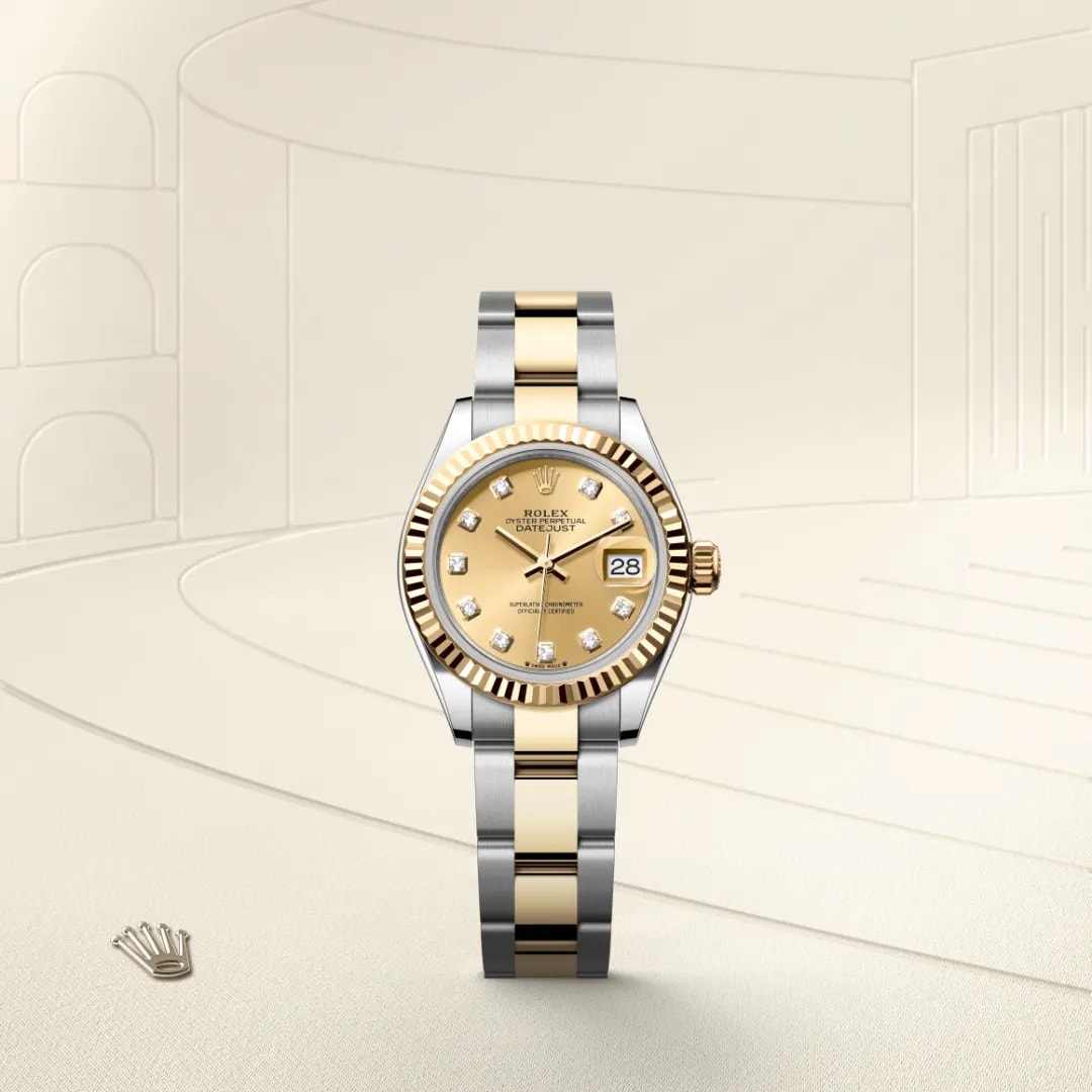 Rolex Lady-Datejust in Yellow Rolesor - combination of Oystersteel and yellow gold M279173-0012- Montecristo Jewellers Rolex Lady-Datejust in Yellow Rolesor - combination of Oystersteel and yellow gold M279173-0012- Montecristo Jewellers