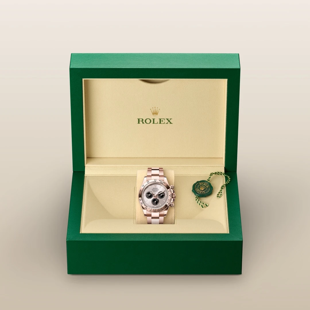 Rolex Cosmograph Daytona in 18 ct Everose gold M126505-0003- Montecristo Jewellers Rolex Cosmograph Daytona in 18 ct Everose gold M126505-0003- Montecristo Jewellers