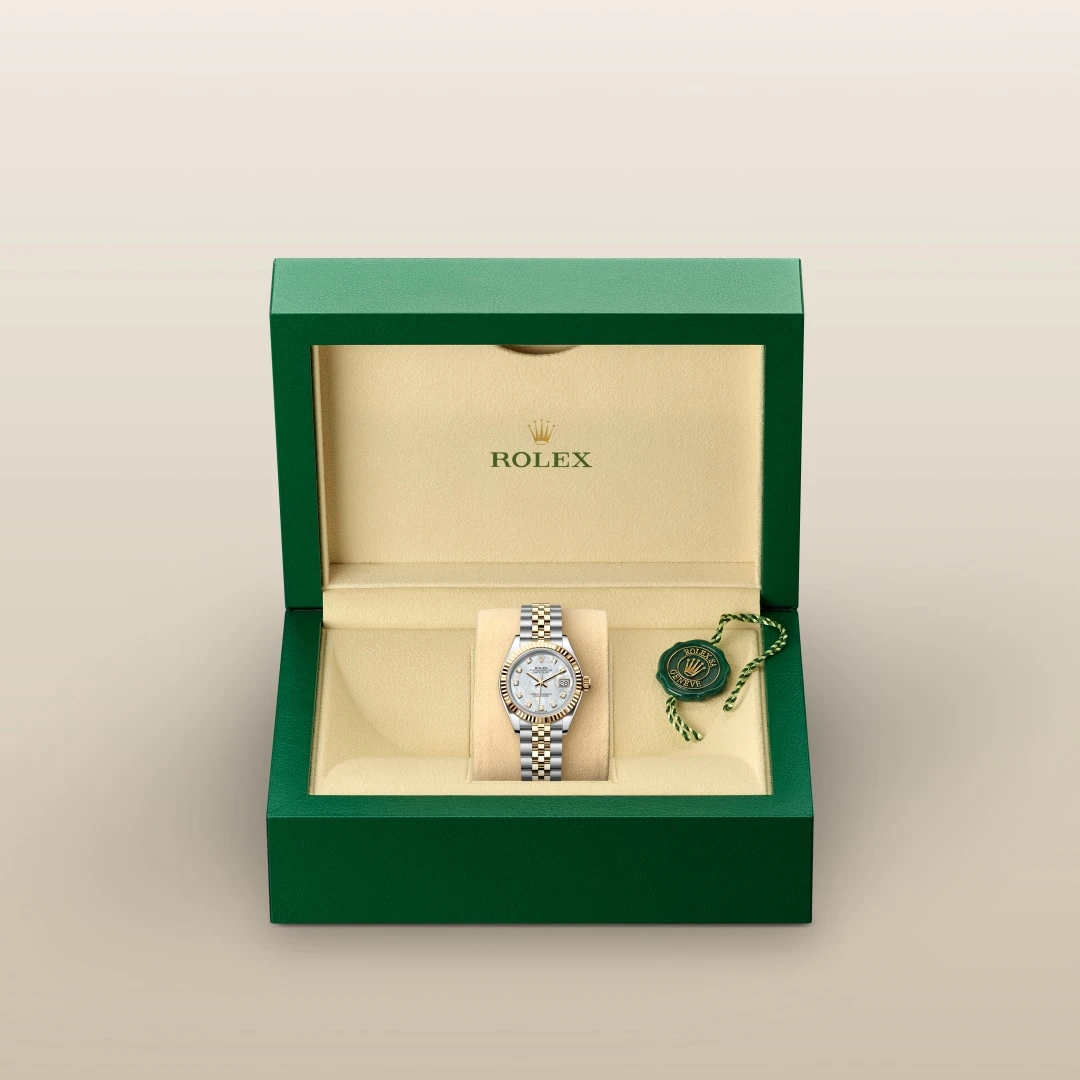 Rolex Lady-Datejust in Yellow Rolesor - combination of Oystersteel and yellow gold M279173-0013- Montecristo Jewellers