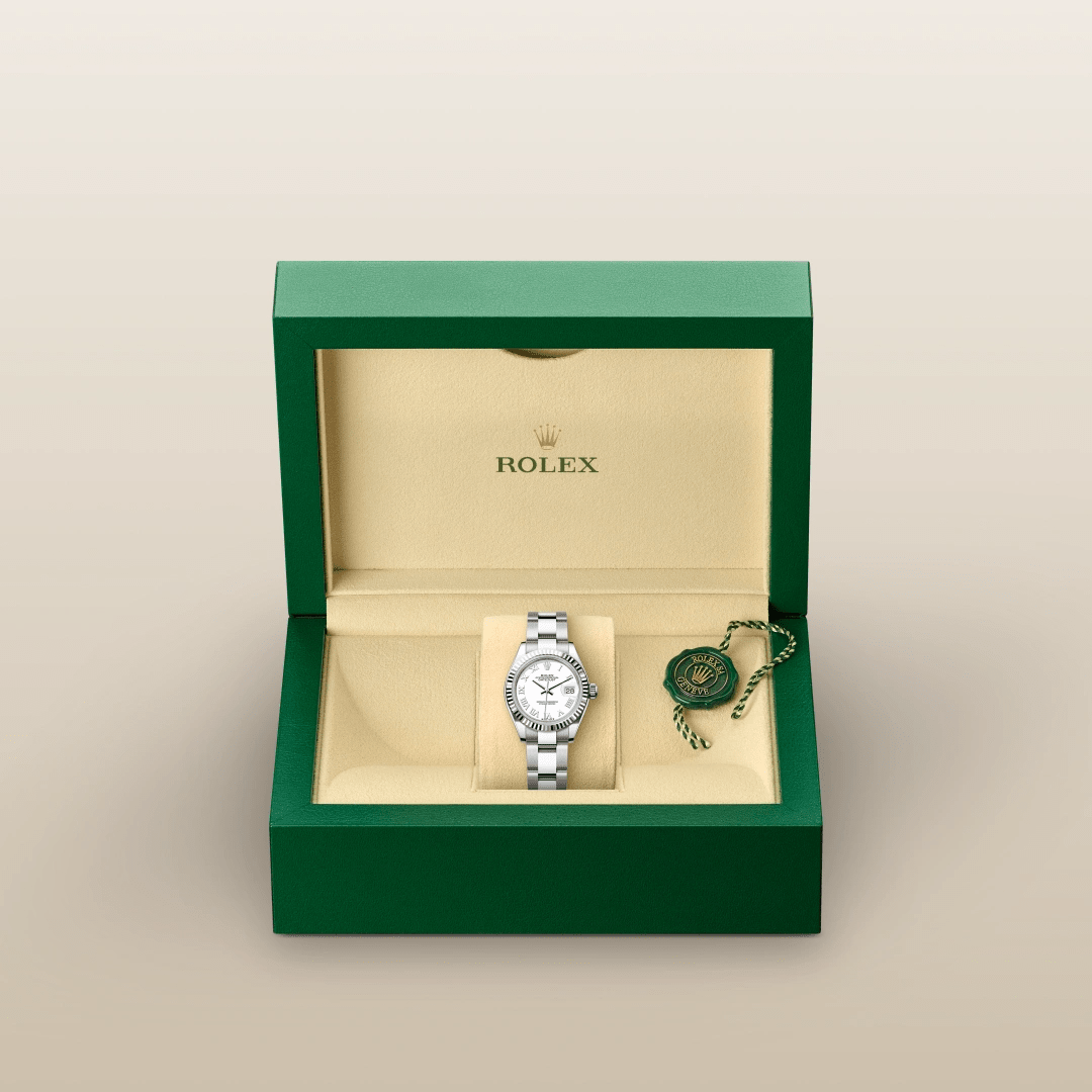 Rolex Lady-Datejust in White Rolesor - combination of Oystersteel and white gold M279174-0020- Montecristo Jewellers Rolex Lady-Datejust in White Rolesor - combination of Oystersteel and white gold M279174-0020- Montecristo Jewellers