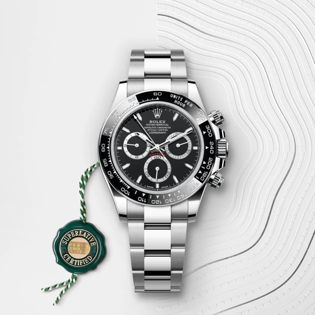 Rolex Cosmograph Daytona in Oystersteel M126500LN-0002- Montecristo Jewellers Rolex Cosmograph Daytona in Oystersteel M126500LN-0002- Montecristo Jewellers
