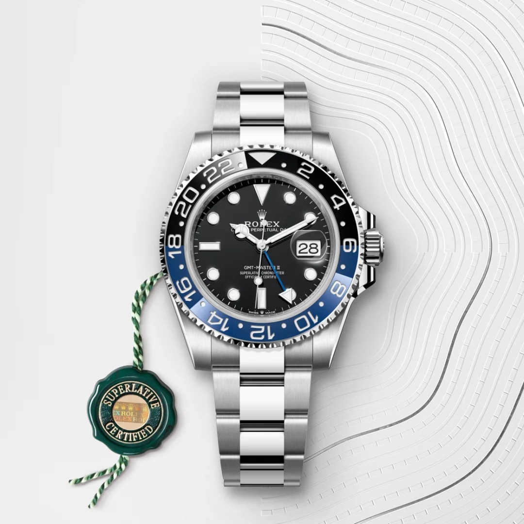 Rolex GMT-Master II in Oystersteel M126710BLNR-0003- Montecristo Jewellers