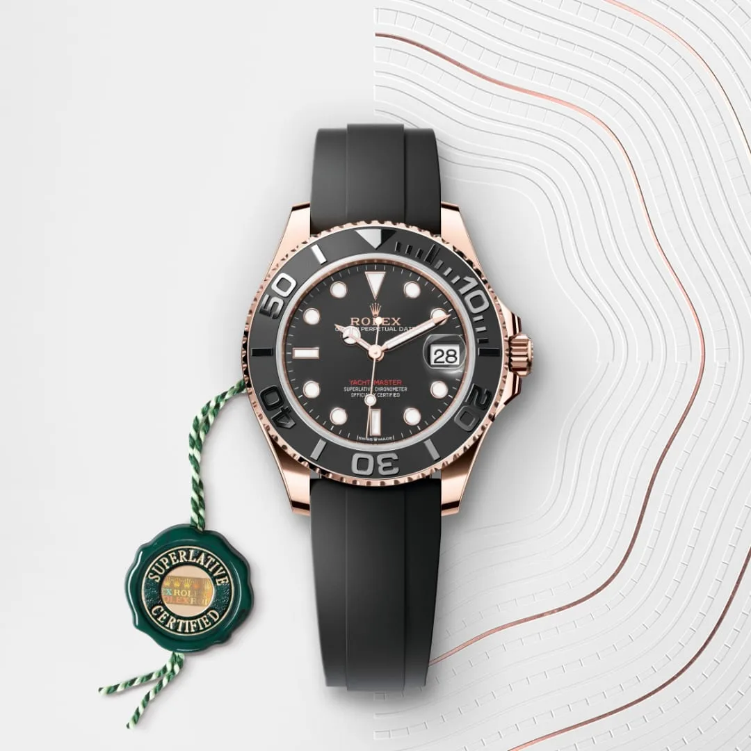 Rolex Yacht-Master in 18 ct Everose gold M268655-0017- Montecristo Jewellers Rolex Yacht-Master in 18 ct Everose gold M268655-0017- Montecristo Jewellers