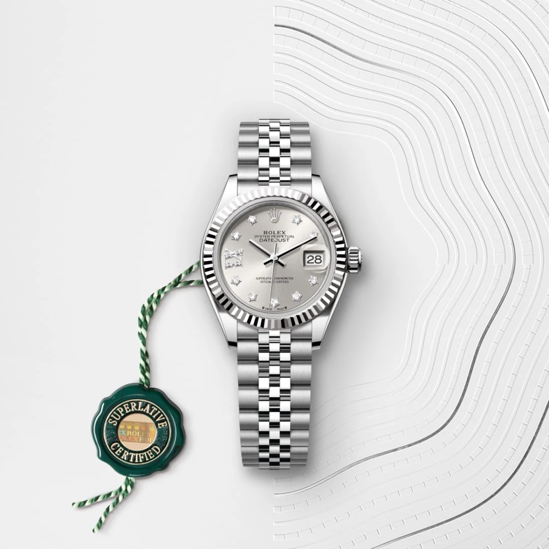 Rolex Lady-Datejust in White Rolesor - combination of Oystersteel and white gold M279174-0021- Montecristo Jewellers Rolex Lady-Datejust in White Rolesor - combination of Oystersteel and white gold M279174-0021- Montecristo Jewellers
