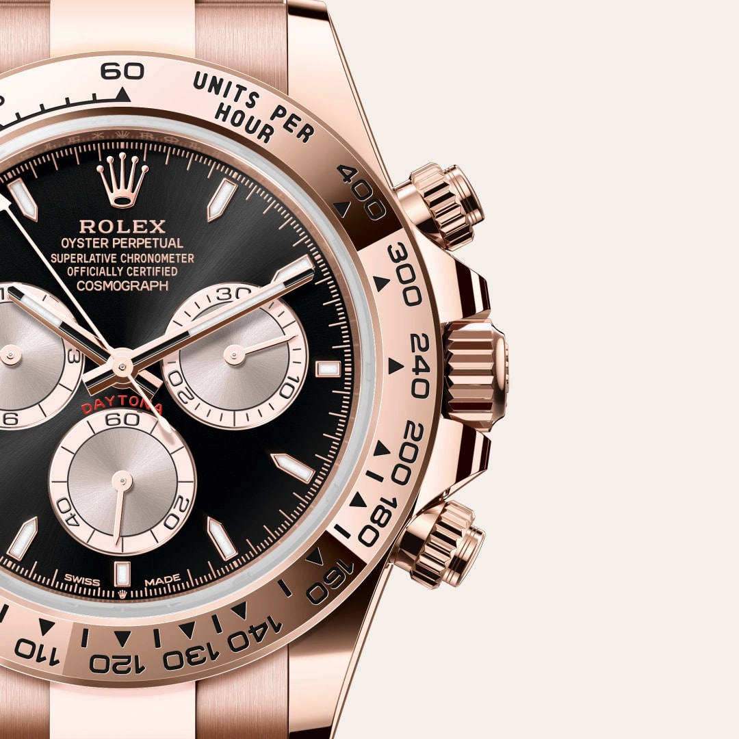 Rolex Cosmograph Daytona in 18 ct Everose gold M126505-0001- Montecristo Jewellers Rolex Cosmograph Daytona in 18 ct Everose gold M126505-0001- Montecristo Jewellers