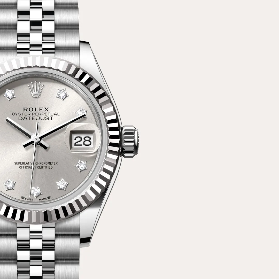 Rolex Lady-Datejust in White Rolesor - combination of Oystersteel and white gold M279174-0021- Montecristo Jewellers Rolex Lady-Datejust in White Rolesor - combination of Oystersteel and white gold M279174-0021- Montecristo Jewellers