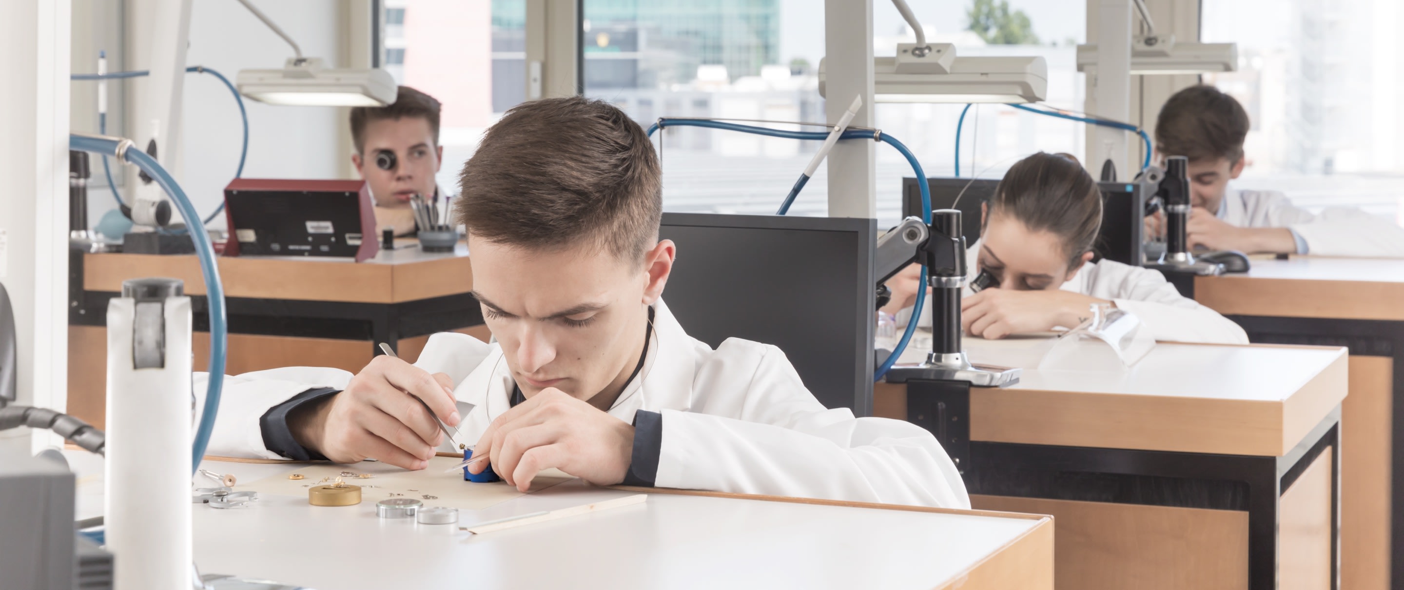To ensure the brand’s expertise exists into the future, Rolex has its own unique Training Centre To ensure the brand’s expertise exists into the future, Rolex has its own unique Training Centre