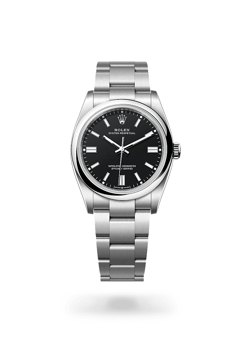 Rolex Oyster Perpetual in Oystersteel M126000-0014- Montecristo Jewellers