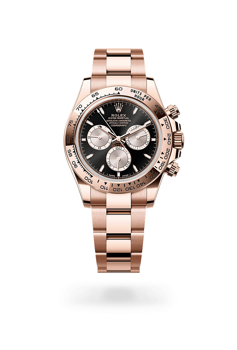 Rolex Cosmograph Daytona in 18 ct Everose gold M126505-0001- Montecristo Jewellers Rolex Cosmograph Daytona in 18 ct Everose gold M126505-0001- Montecristo Jewellers