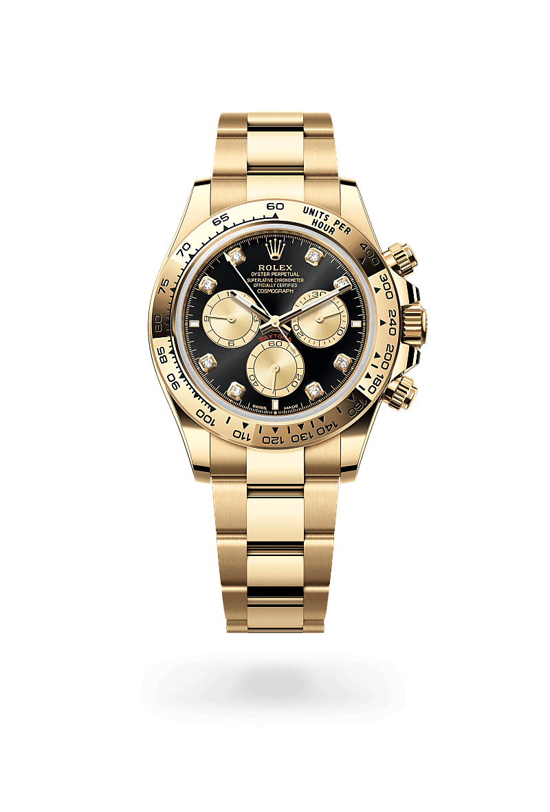 Rolex Cosmograph Daytona in 18 ct yellow gold M126508-0003- Montecristo Jewellers Rolex Cosmograph Daytona in 18 ct yellow gold M126508-0003- Montecristo Jewellers