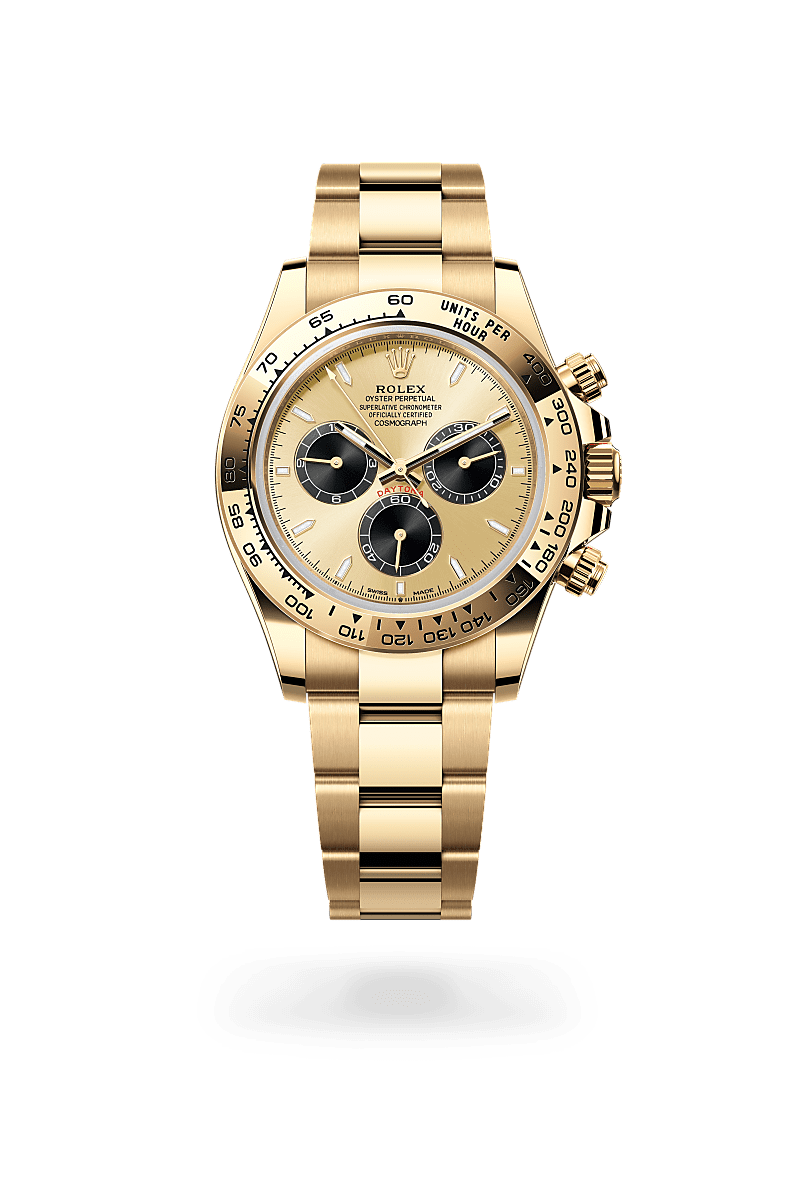 Rolex Cosmograph Daytona in 18 ct yellow gold M126508-0006- Montecristo Jewellers Rolex Cosmograph Daytona in 18 ct yellow gold M126508-0006- Montecristo Jewellers