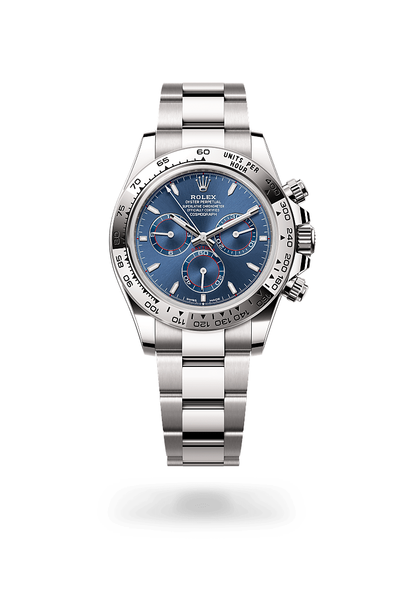 Rolex Cosmograph Daytona in 18 ct white gold M126509-0005- Montecristo Jewellers Rolex Cosmograph Daytona in 18 ct white gold M126509-0005- Montecristo Jewellers