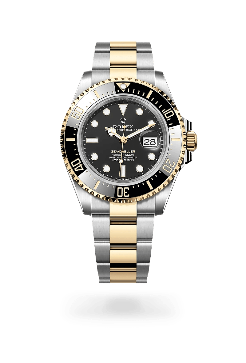Rolex Sea-Dweller in Yellow Rolesor - combination of Oystersteel and yellow gold M126603-0001- Montecristo Jewellers Rolex Sea-Dweller in Yellow Rolesor - combination of Oystersteel and yellow gold M126603-0001- Montecristo Jewellers