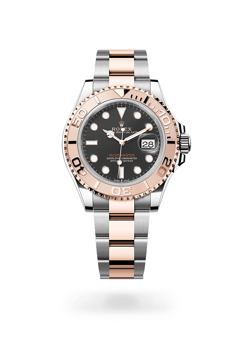 Rolex Yacht-Master in Everose Rolesor - combination of Oystersteel and Everose gold M126621-0002- Montecristo Jewellers Rolex Yacht-Master in Everose Rolesor - combination of Oystersteel and Everose gold M126621-0002- Montecristo Jewellers