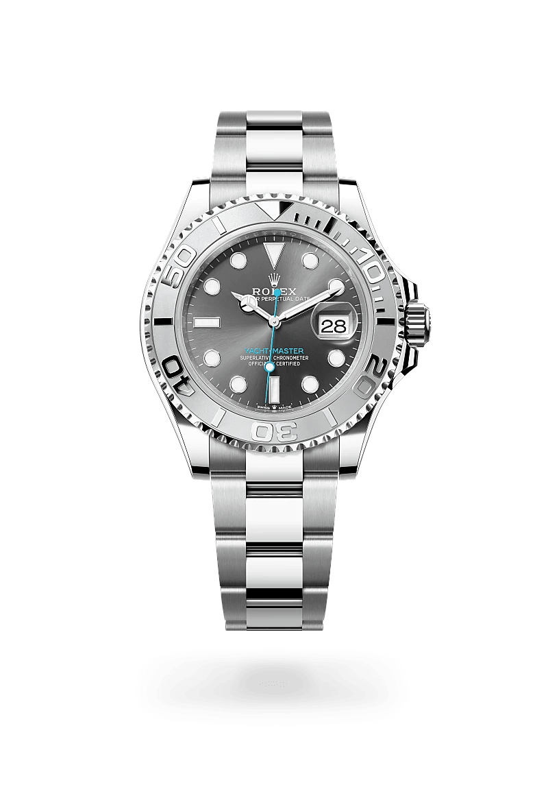 Rolex Yacht-Master in Rolesium - combination of Oystersteel and platinum M126622-0001- Montecristo Jewellers Rolex Yacht-Master in Rolesium - combination of Oystersteel and platinum M126622-0001- Montecristo Jewellers