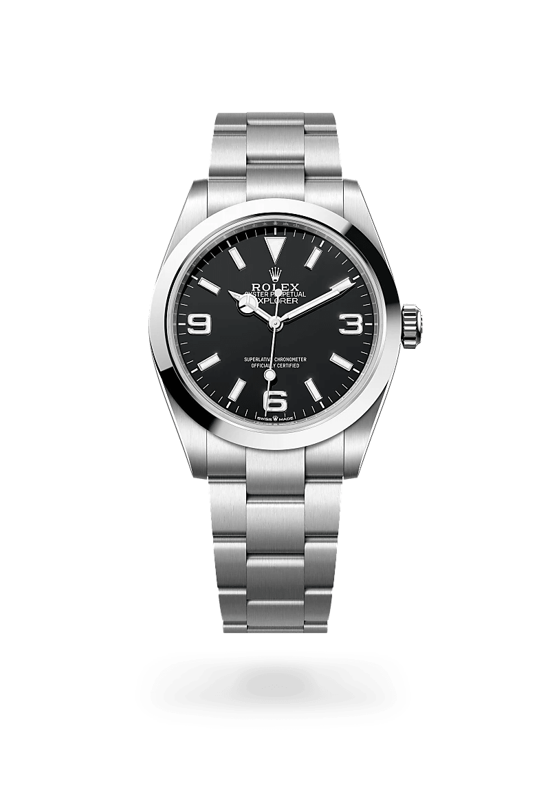 Rolex Explorer in Oystersteel M224270-0001- Montecristo Jewellers Rolex Explorer in Oystersteel M224270-0001- Montecristo Jewellers