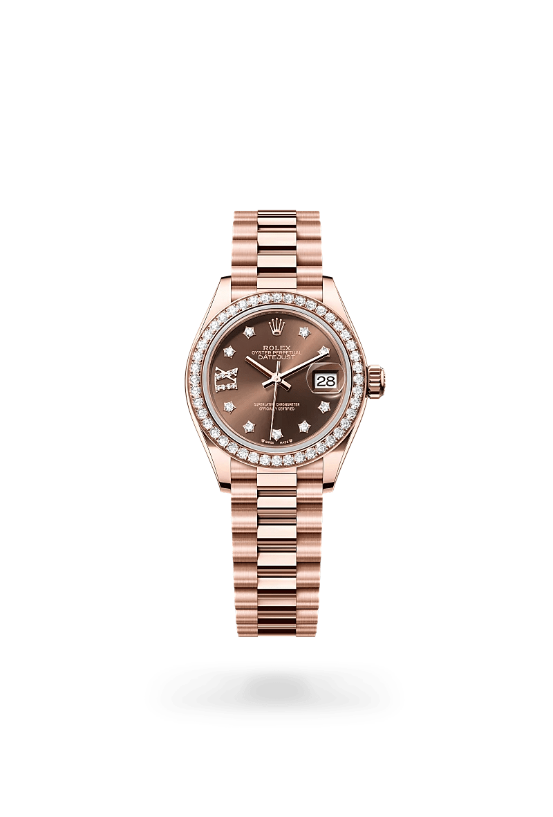 Rolex Lady-Datejust in 18 ct Everose gold M279135RBR-0001- Montecristo Jewellers Rolex Lady-Datejust in 18 ct Everose gold M279135RBR-0001- Montecristo Jewellers