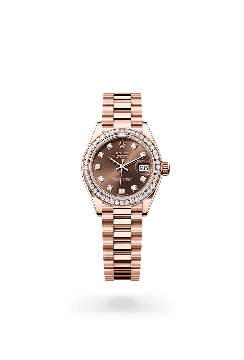Rolex Lady-Datejust in 18 ct Everose gold M279135RBR-0017- Montecristo Jewellers Rolex Lady-Datejust in 18 ct Everose gold M279135RBR-0017- Montecristo Jewellers