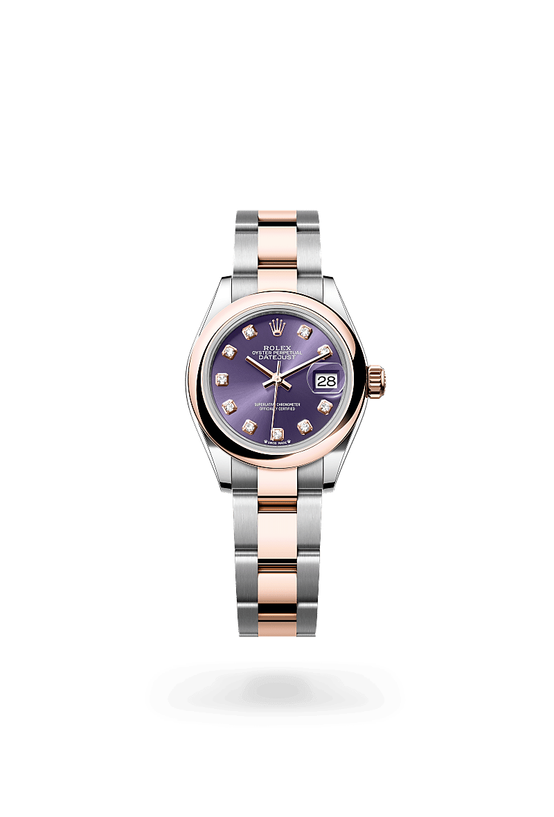 Rolex Lady-Datejust in Everose Rolesor - combination of Oystersteel and Everose gold M279161-0016- Montecristo Jewellers Rolex Lady-Datejust in Everose Rolesor - combination of Oystersteel and Everose gold M279161-0016- Montecristo Jewellers