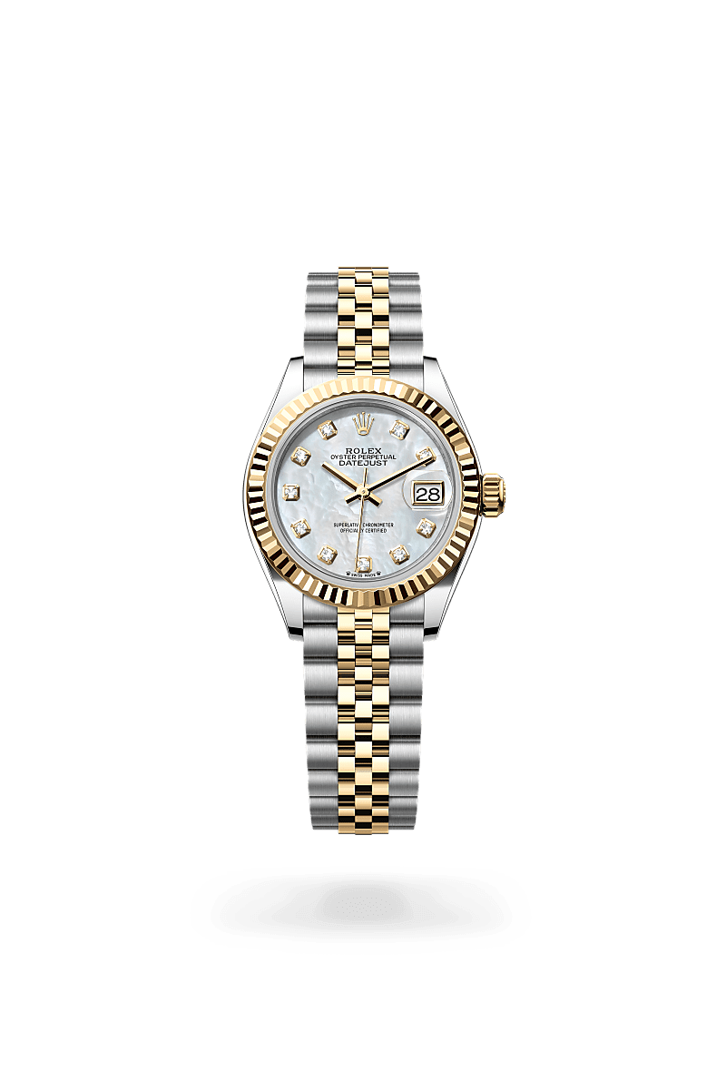 Rolex Lady-Datejust in Yellow Rolesor - combination of Oystersteel and yellow gold M279173-0013- Montecristo Jewellers