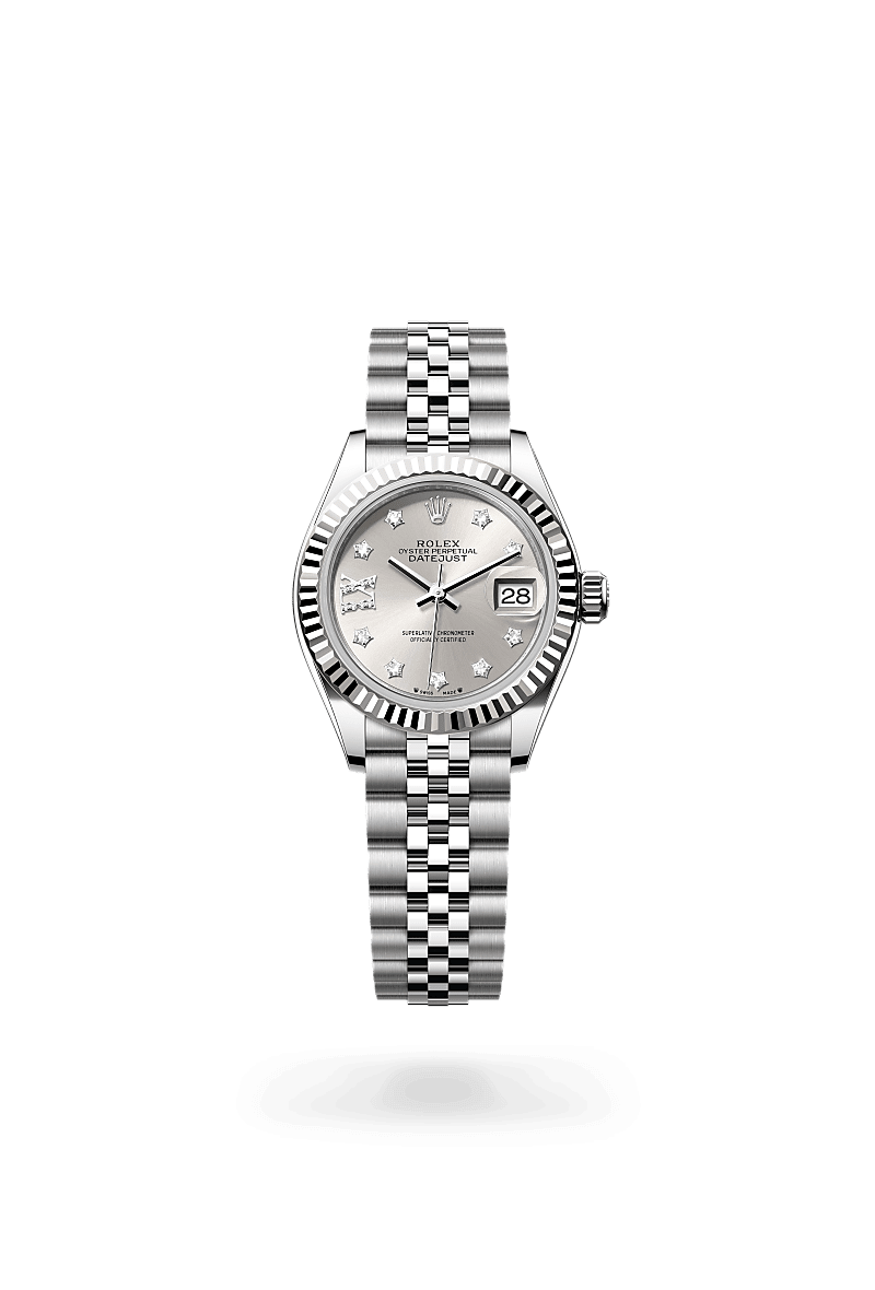 Rolex Lady-Datejust in White Rolesor - combination of Oystersteel and white gold M279174-0021- Montecristo Jewellers Rolex Lady-Datejust in White Rolesor - combination of Oystersteel and white gold M279174-0021- Montecristo Jewellers