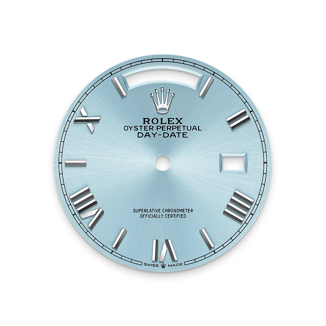 Rolex Day-Date in Platinum M128236-0018- Montecristo Jewellers Rolex Day-Date in Platinum M128236-0018- Montecristo Jewellers
