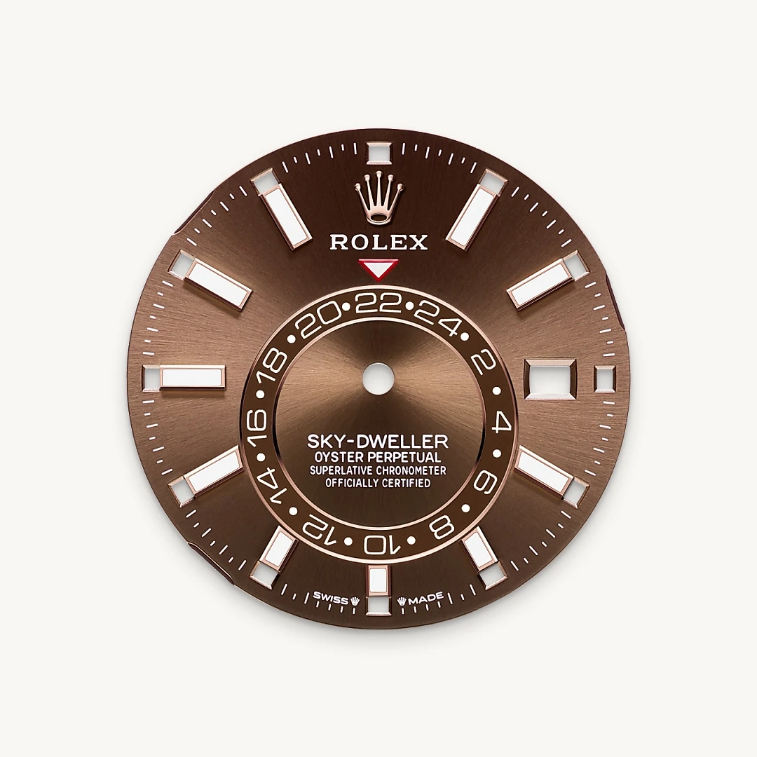 Rolex Sky-Dweller in 18 ct Everose gold M336935-0006- Montecristo Jewellers Rolex Sky-Dweller in 18 ct Everose gold M336935-0006- Montecristo Jewellers