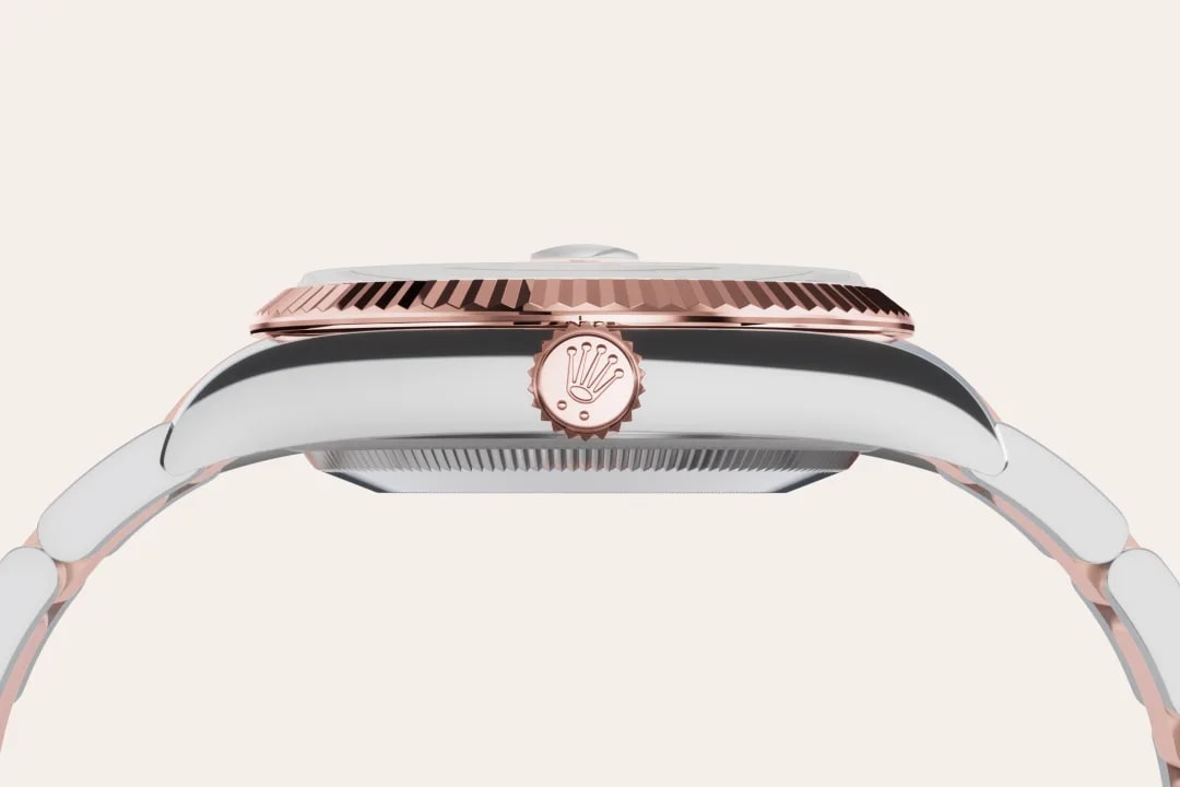 Rolex Datejust in Everose Rolesor - combination of Oystersteel and Everose gold M126231-0020- Montecristo Jewellers Rolex Datejust in Everose Rolesor - combination of Oystersteel and Everose gold M126231-0020- Montecristo Jewellers