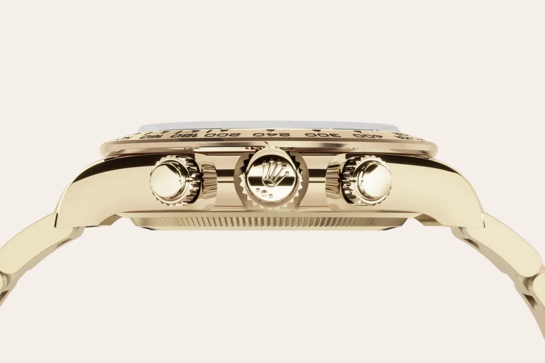 Rolex Cosmograph Daytona in 18 ct yellow gold M126508-0008- Montecristo Jewellers Rolex Cosmograph Daytona in 18 ct yellow gold M126508-0008- Montecristo Jewellers